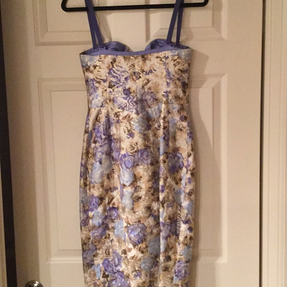 Philosophy di Alberta Ferretti Metallic Dress 38 - Picture 4 of 10